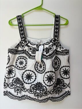 Design History (Stitch Fix) Samara Embroidery Detailed Blouse NWT